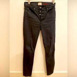 Alice & Olivia Black Button Up You Look Good Jeans